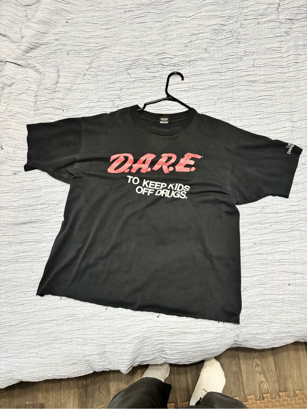 D.A.R.E. Black Short Sleeve Graphic Tee - D.A.R.E. Brand